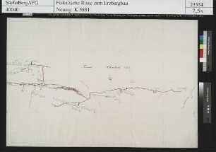 Gegend von Reichenau bei Frauenstein mit den dort befindlichen Grubenbauen