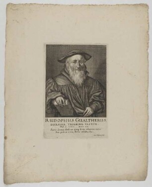 Bildnis des Rudolphus Gualtherus