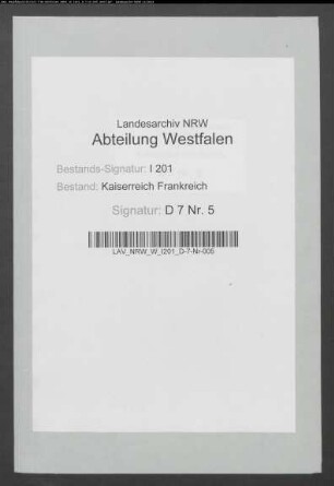 Bernhard Georg Huesker zu Metelen.
