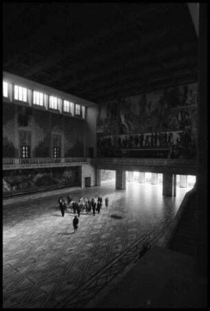 Oslo: Rathaus, Große Halle, mit Publikum