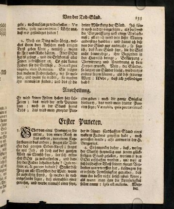 135-140, Erster Puncten