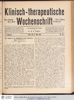 Nr. 20, 17. Mai 1902