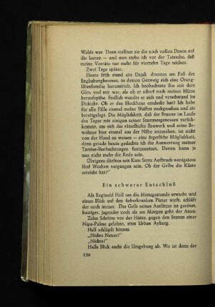 Ein schwerer Entschluß