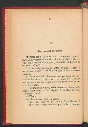 III La voz del corazón.