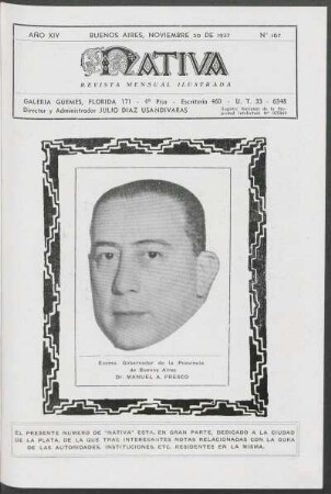 14.1937=Nr. 167: Nativa, 14.1937=Nr. 167