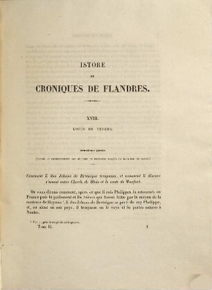Istore et croniques de Flandres : D'après les textes de divers mss., II