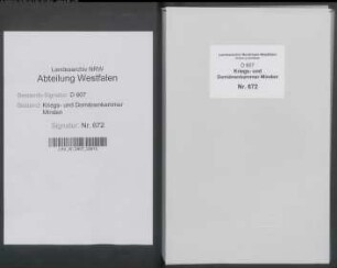 Amt Petershagen - Vogtei Börde - Bauerschaft Nordhemmern: Protokoll des Katasterverhörs