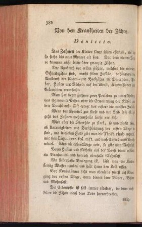 Von den Krankheiten der Zähne