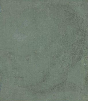Kinderkopf (nach links gewandt)