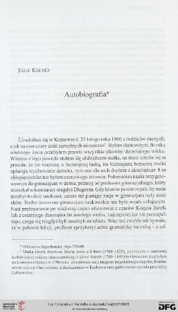 Autobiografia