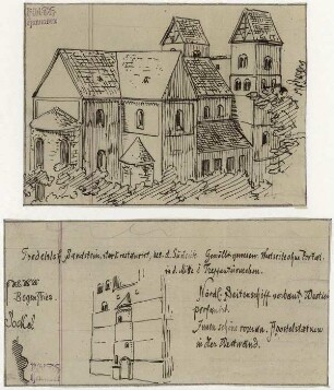 Kirche in Fredelsloh, Kirche von Nordosten, Westfassade