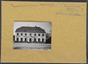 Restaurant Schützenhaus. Berlin, Pankow, Hauptstraße 21