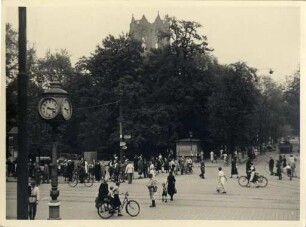 Zerstörungen Zweiter Weltkrieg - Luftangriff 2./3.09.1942. Mühlburger Tor, Christuskirche