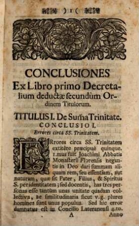 Medulla Universi Juris Canonici Seu Conclusiones : Ex Universo Jure Canonico Deductae, Et Ratione Ac Authoritate Breviter Illustratae ; ..., 1