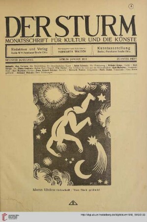 Zehntes Heft (Januar 1918)