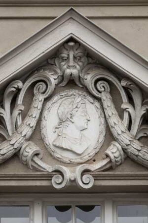 Medaillon mit römischem Kaiser