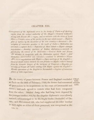 Chapter XIII. Consequences of the diplomatic error in the treaty of Paris - ...