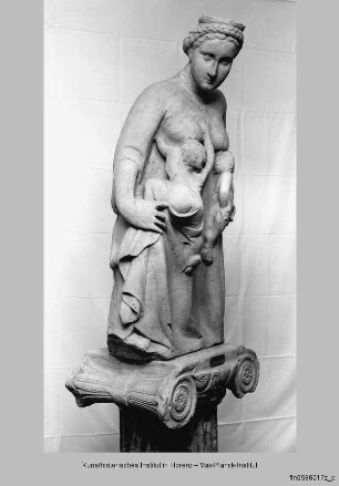 Die theologischen Tugenden : Caritas (vom Ostportal des Baptisteriums)