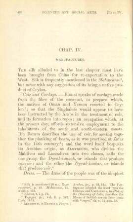 Chap. IV. Manufactures