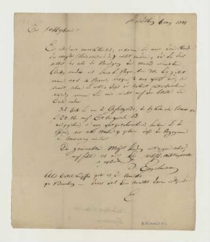 Brief von Joseph Engelmann an Joseph Heller