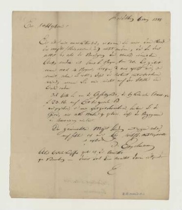 Brief von Joseph Engelmann an Joseph Heller