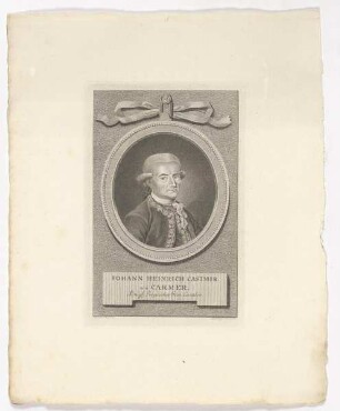 Bildnis des Iohann Heinrich Casimir von Carmer
