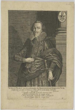 Bildnis des Sigismundus Herelius