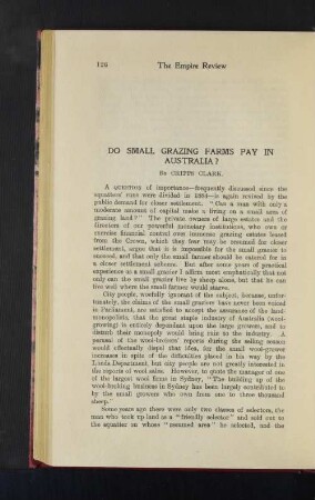 Do small grazing Farms pay in Australia?