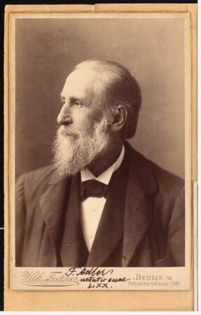 Portrait Friedrich Adler: Portrait von Friedrich Adler
