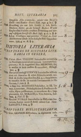 Historia Literaria