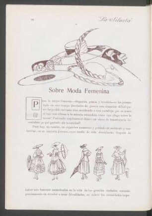 Sobre moda femenina