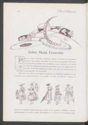 Sobre moda femenina