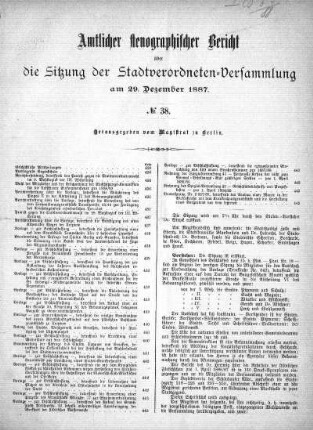 No. 38, 29. Dezember 1887