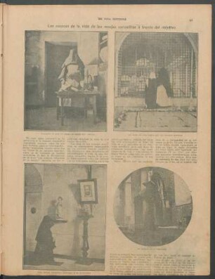 Las escenas de la vida de las monjas carmelitas á traves del objetivo