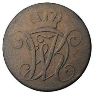 Fundmünze, 4 Heller, 1820