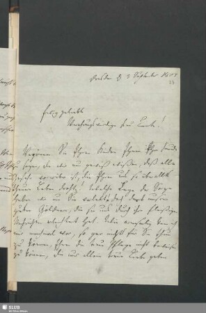 Nr. 24-26: Briefe von Minna Körner