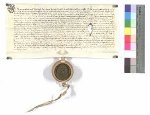Bürgermeister und Rat der Stadt Gmünd verkaufen an ihren Bürger Johann Maltz, Glaser und deutschen Schulmeister zu Gmünd, 9 Gulden jährlichen Zins um 200 Gulden.