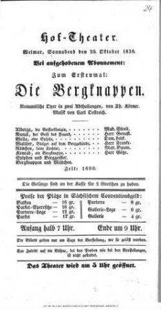 Die Bergknappen