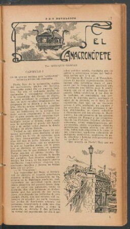 El anacronópete : PBT novelesco