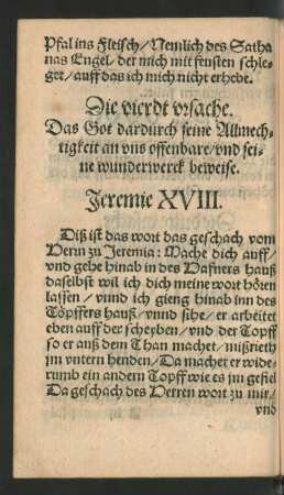 Die vierdt ursache.