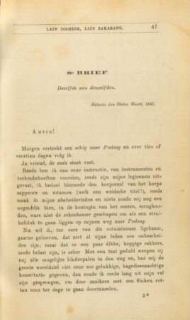 8e. brief. Dezelfde aan denzelften