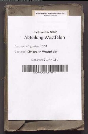 Besoldung der Schullehrer und anderer Personen der niederen Geistlichkeit im Distrikt Höxter