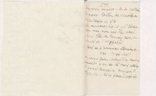 Anekdoten, eine davon über Voltaire, von Karoline Luises Hand.