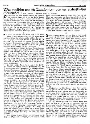 Was erzählen uns die Katakomben von der urchristlichen Gemeinde?