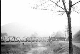 Lok 21, G(St) 305, Eyachbrücke, erbaut 1901, total erneuert 1993