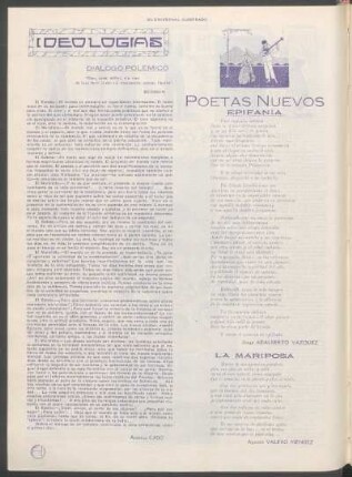 Ideologías : Diálogo polémico