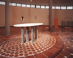 Schneider - Esleben, Paul; Düsseldorf, Rochusmarkt 5; Kath. Kirche St. Rochus, Sanierung und Umgestaltung - Altar