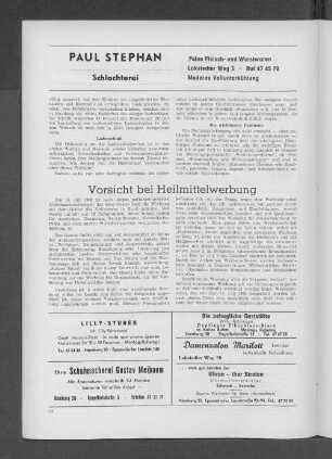 Vorsicht bei Heilmittelwerbung
