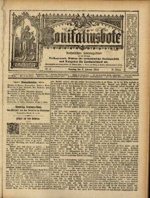 Ausgabe vom Sonntag, den 08. Februar 1914.