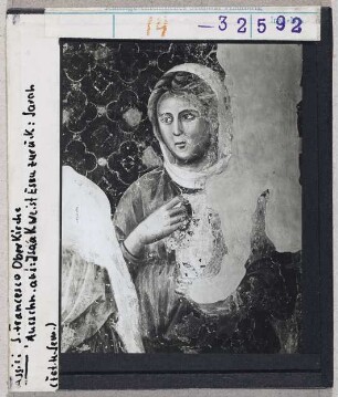 Assisi, San Francesco: Oberkirche, Langhaus, Isaak weist Esau zurück, Sara